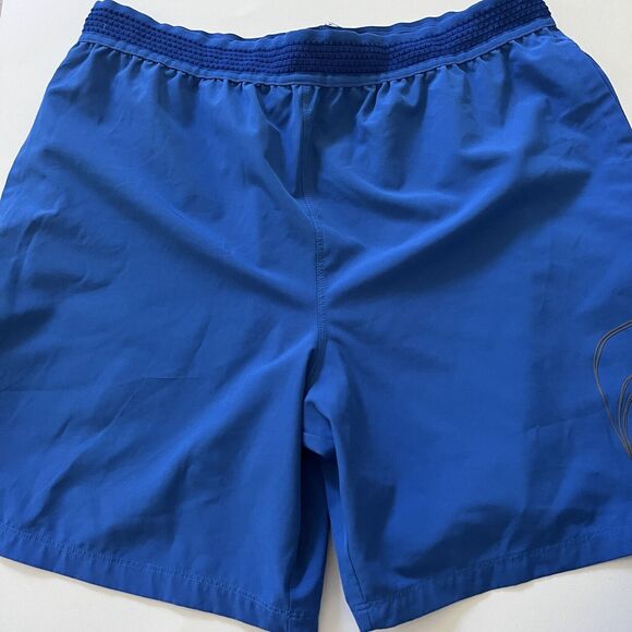 Fabletics Men's The Fundamental Short 7" Blue Size Large - Picture 9 of 10